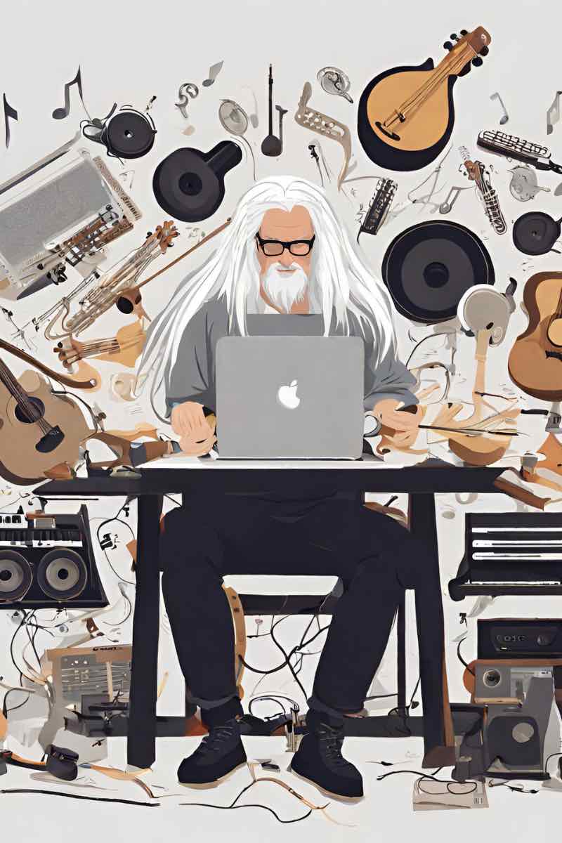 A musician builds own e-commerce website